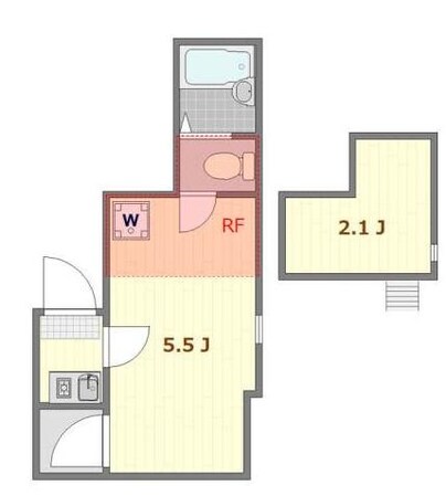 蒲田駅 徒歩13分 3階の物件間取画像